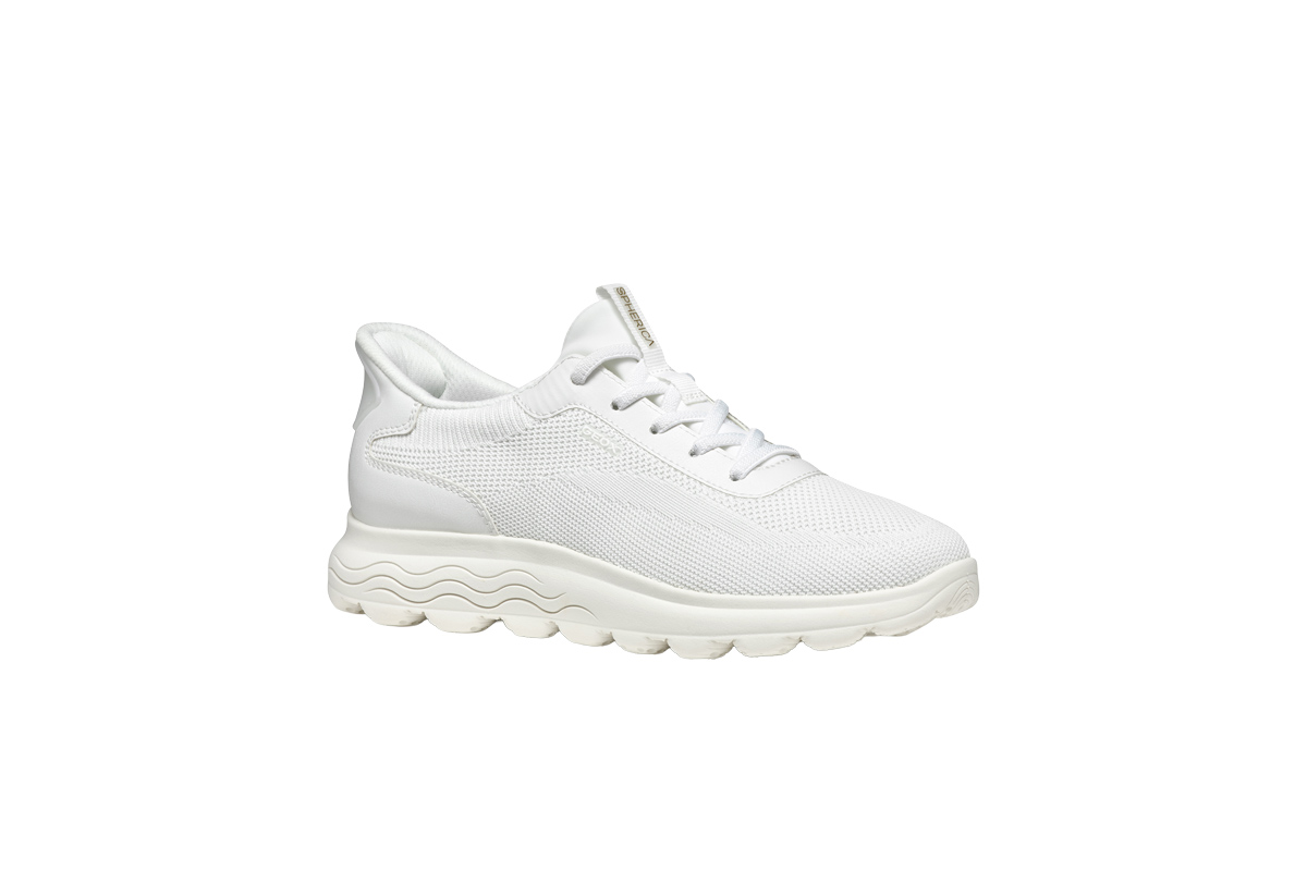 GEOX-D SPHERICA PLUS A (D557MA-06KBC-C1000)-WHITE