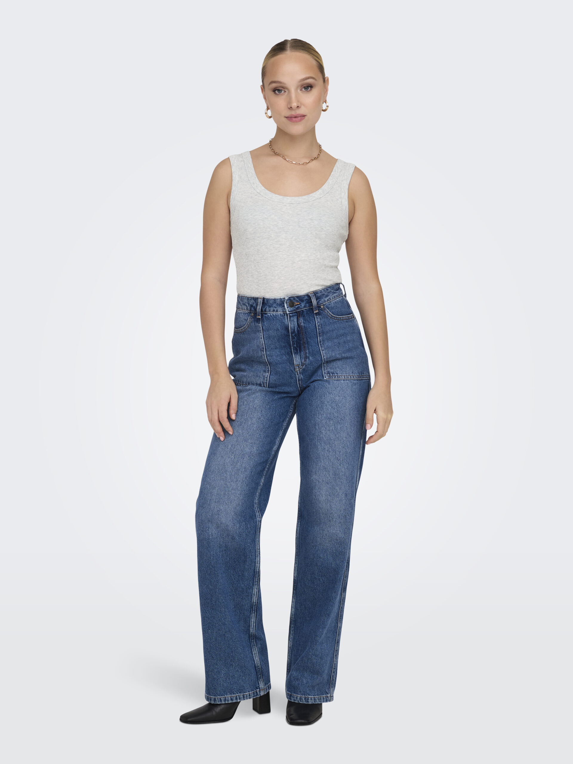 ONLY-ONLEASY (15315571-4423884)-LIGHT-GREY-MELANGE - Image 4