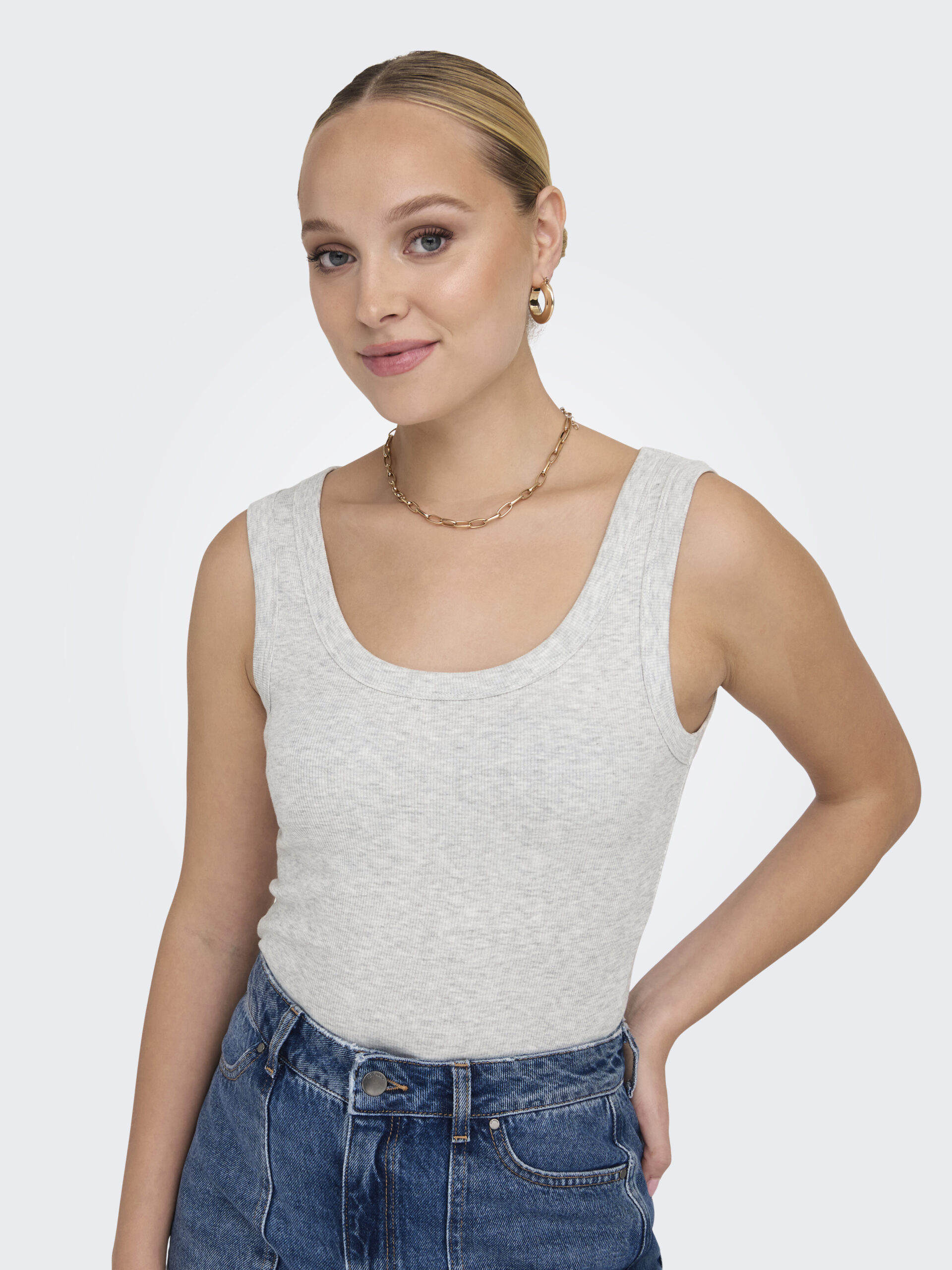 ONLY-ONLEASY (15315571-4423884)-LIGHT-GREY-MELANGE - Image 2