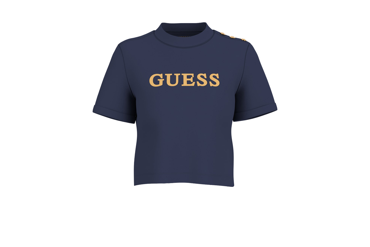 GUESS (W6GI06K3018-G7P1)-BLACKENED-BLUE