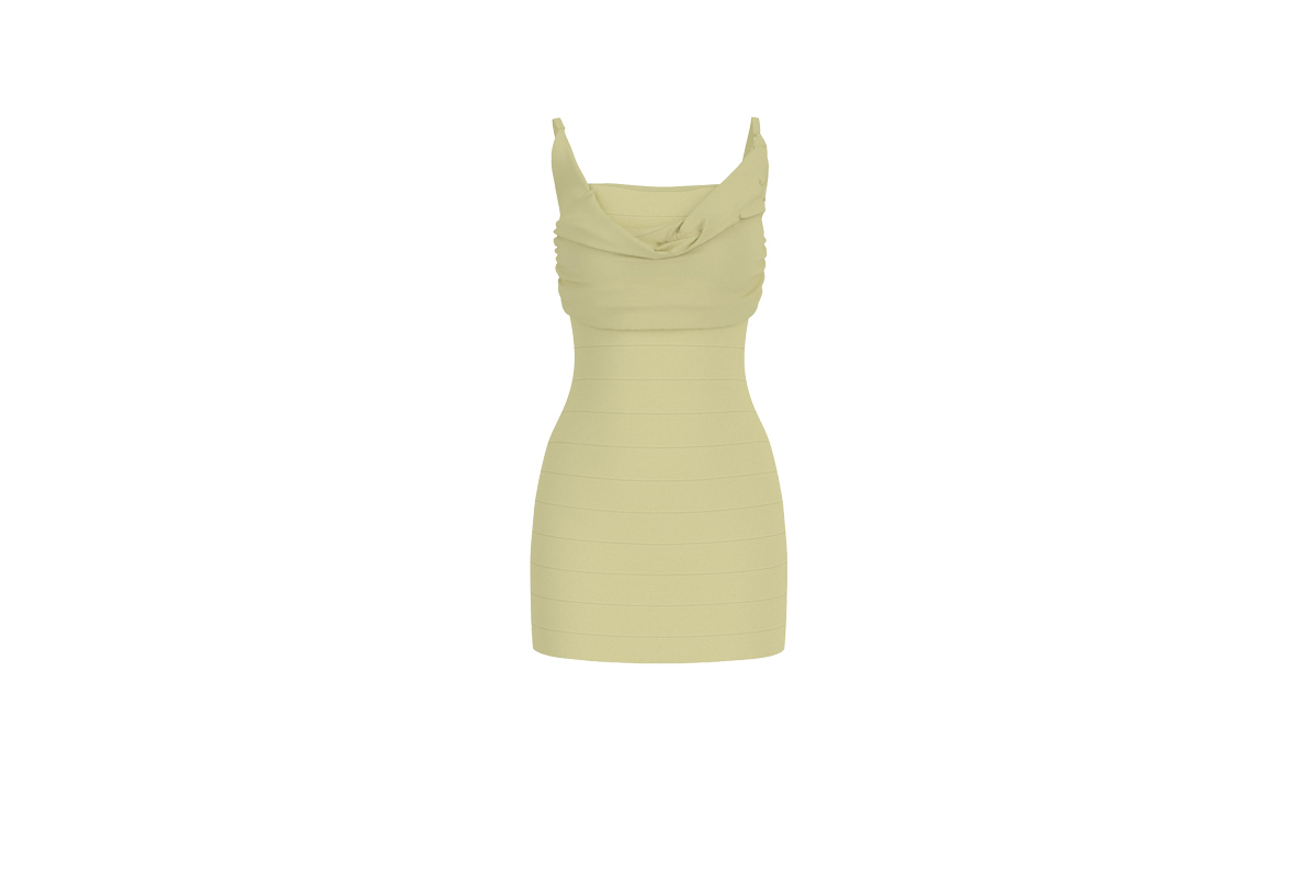 GUESS (W6GK83Z0686-G243)-NEW-WAX-YELLOW
