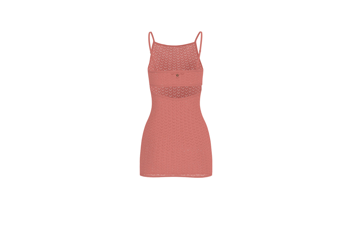 GUESS (W6GKAAZ0783-G6S1)-PEACH-CORAL - Image 3