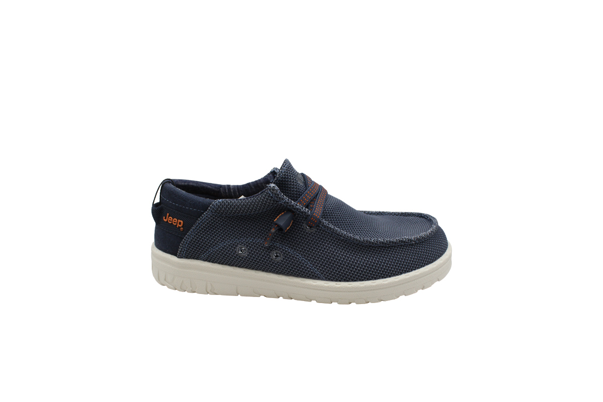JEEP-SAMOA WALLABEE KNIT (JM61115A-100)-BLUE - Image 2